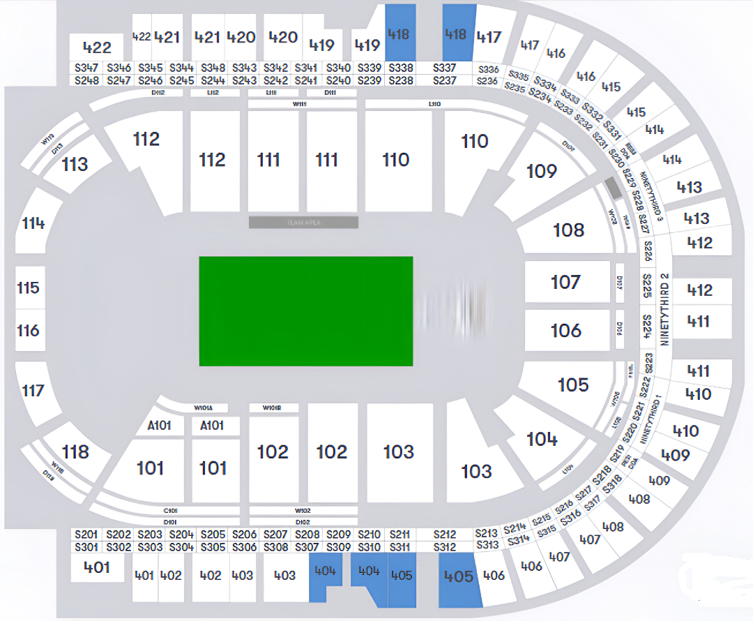 The O2 Arena, London, United Kingdom Seating Plan