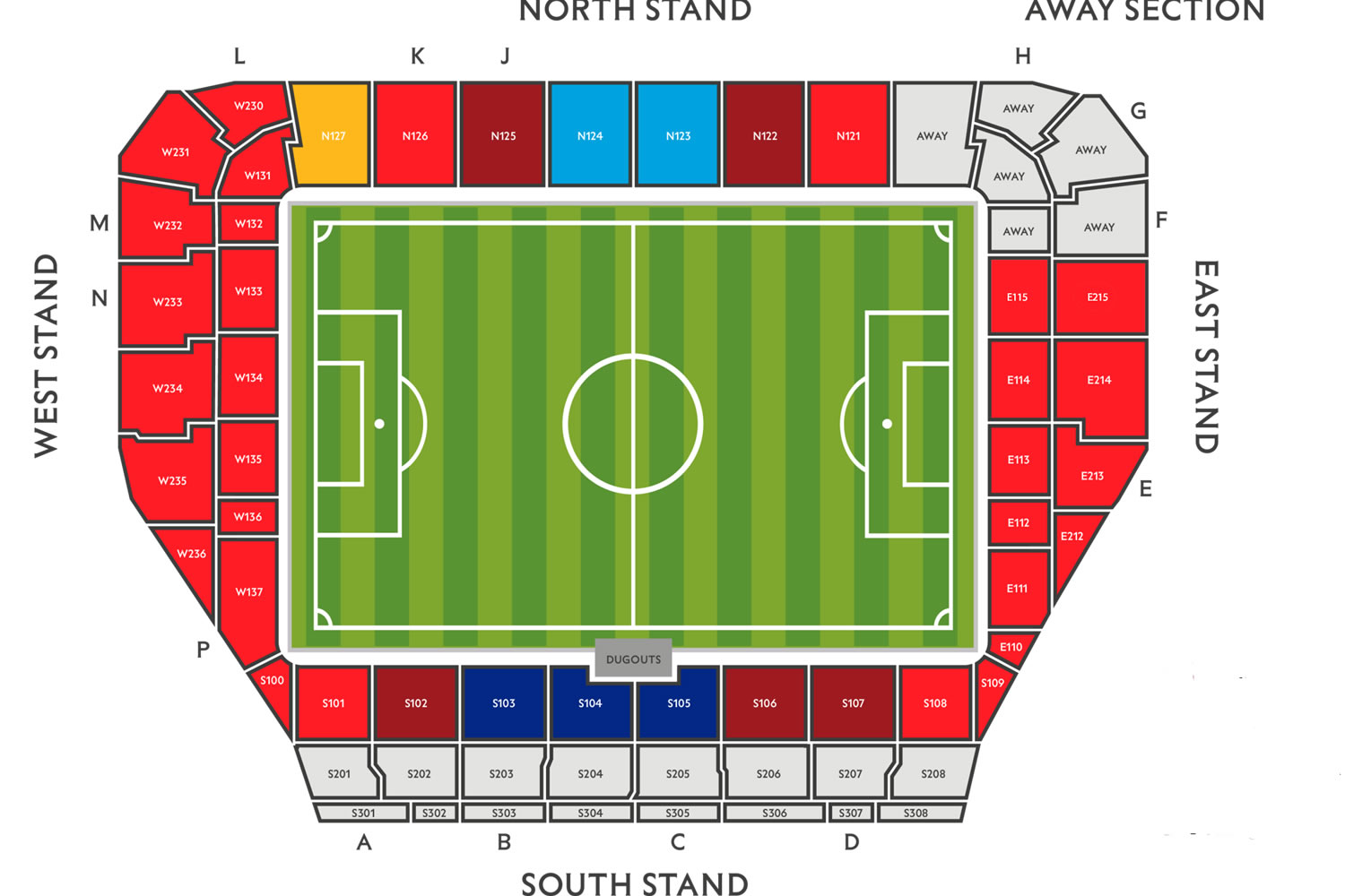 Gtech Community Stadium, London, England, United Kingdom Seating Plan