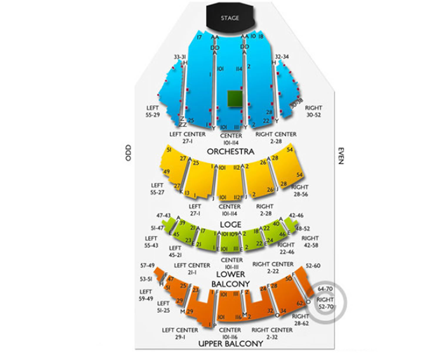 Beacon, Bristol, England, United Kingdom Seating Plan