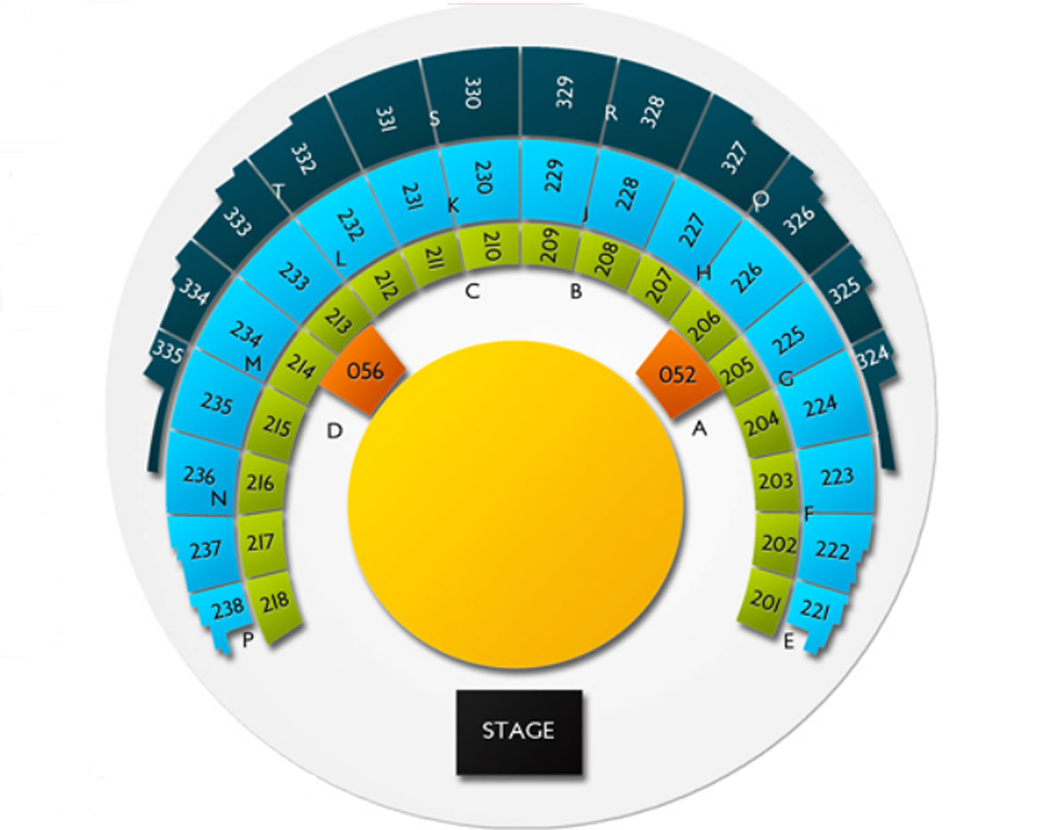OVO Hydro, Glasgow, Scotland, United Kingdom Seating Plan