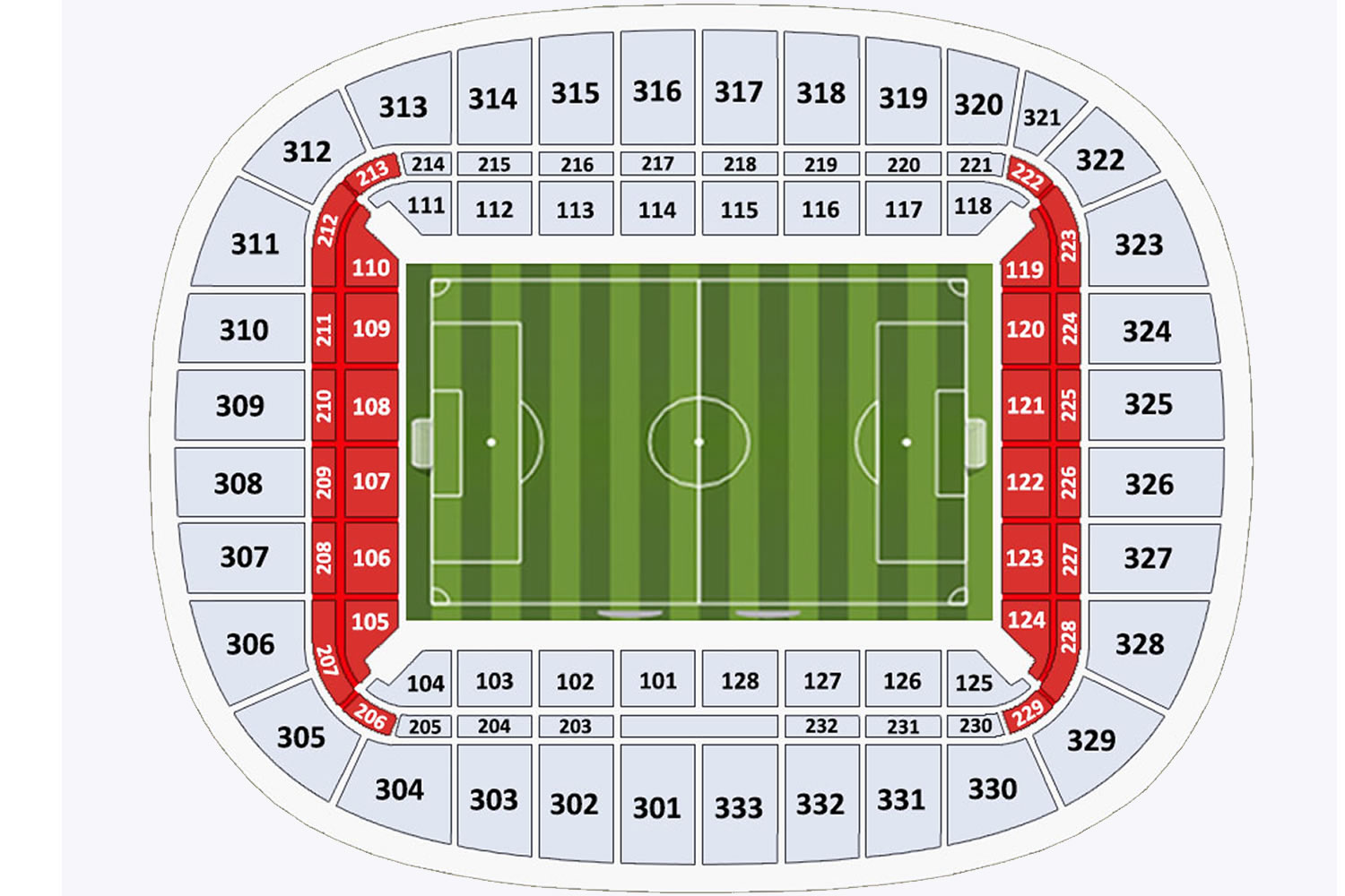 San Mames, Bilbao, Spain, Spain Seating Plan