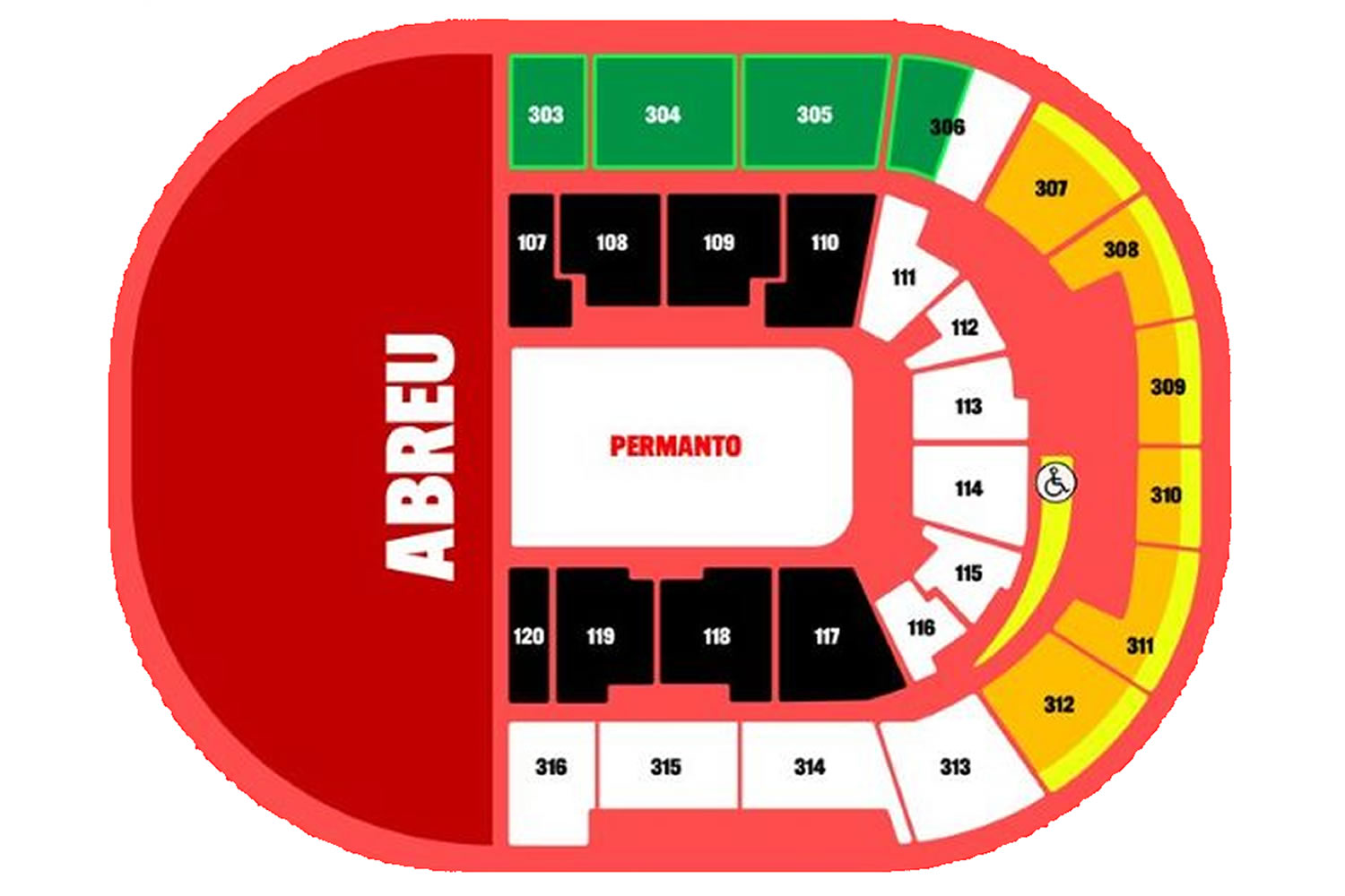 Veikkaus Arena, Helsinki, Finland, Finland Seating Plan