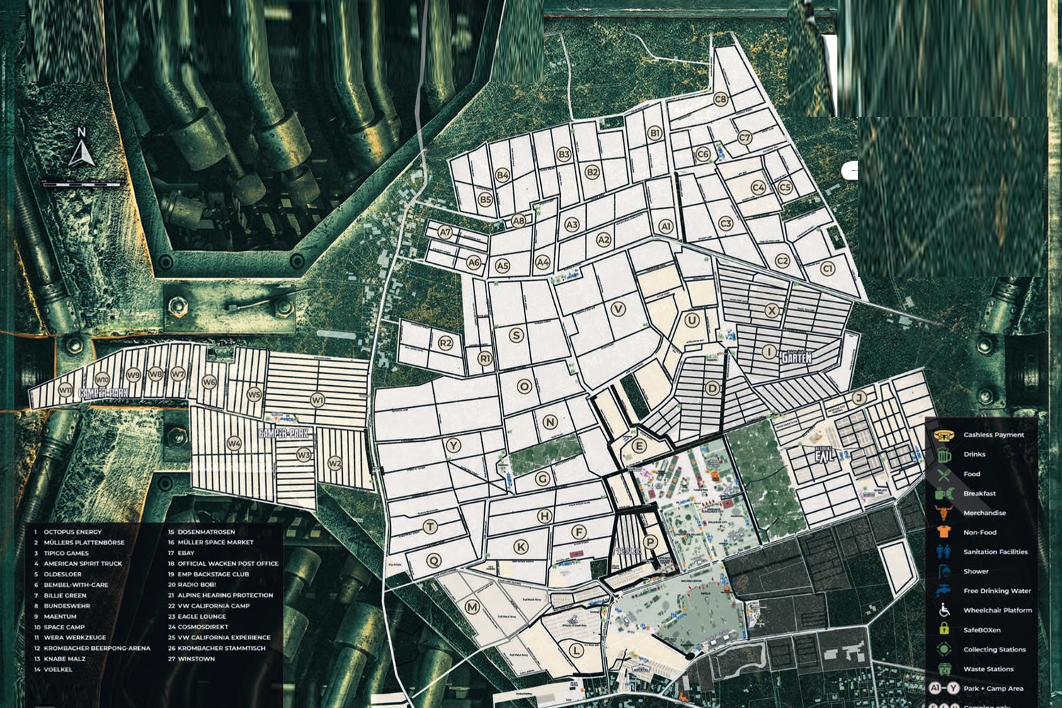 Wacken Schleswig Holstein, Schleswig-Holstein, Germany, Germany Seating Plan