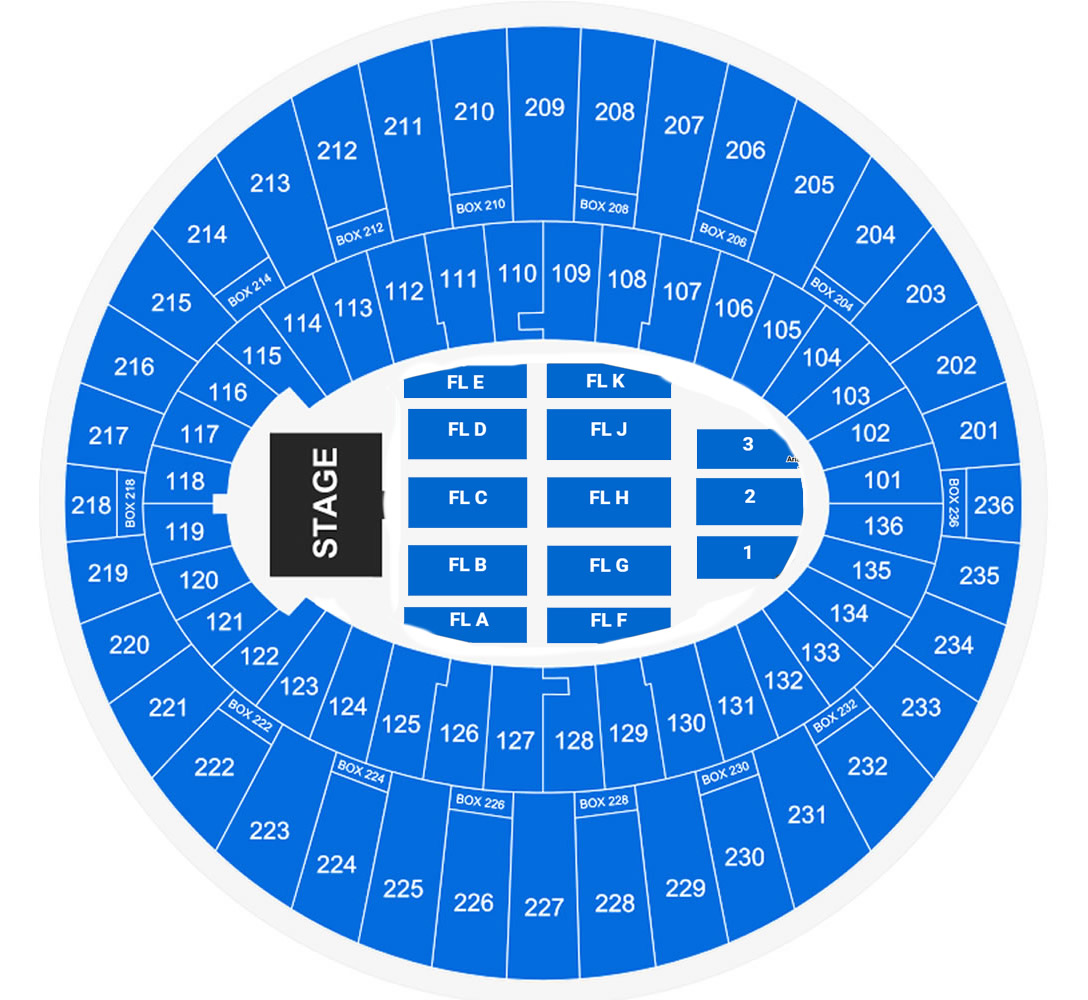 Kia Forum, Inglewood, California, United States Seating Plan