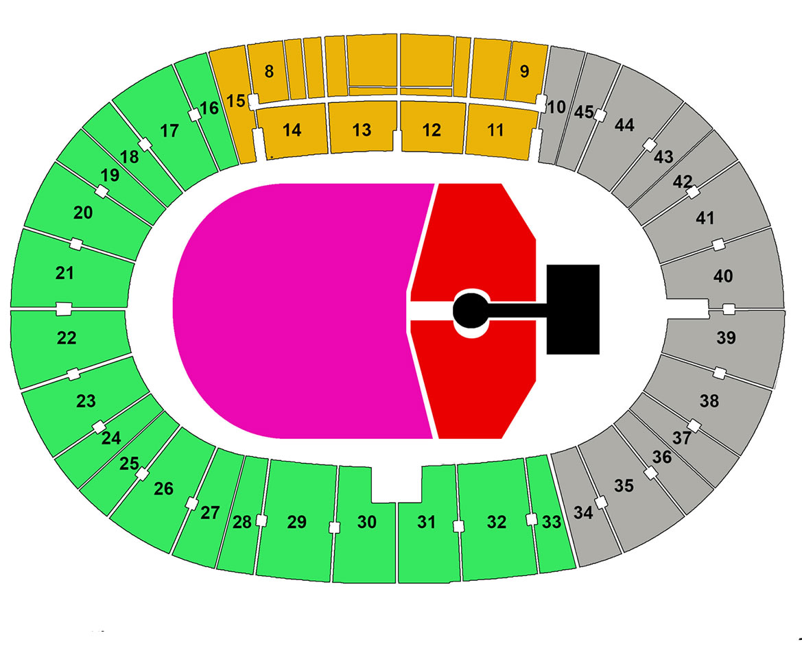 Sofia Vasil Levski Stadium, Sofia, Bulgaria, Bulgaria Seating Plan