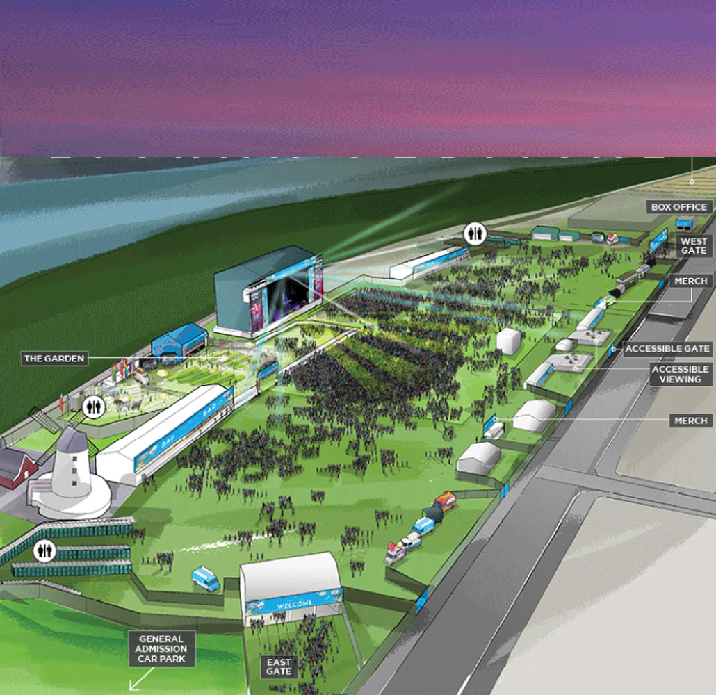 Lytham Green, Lytham St Annes, Lancashire, United Kingdom Seating Plan