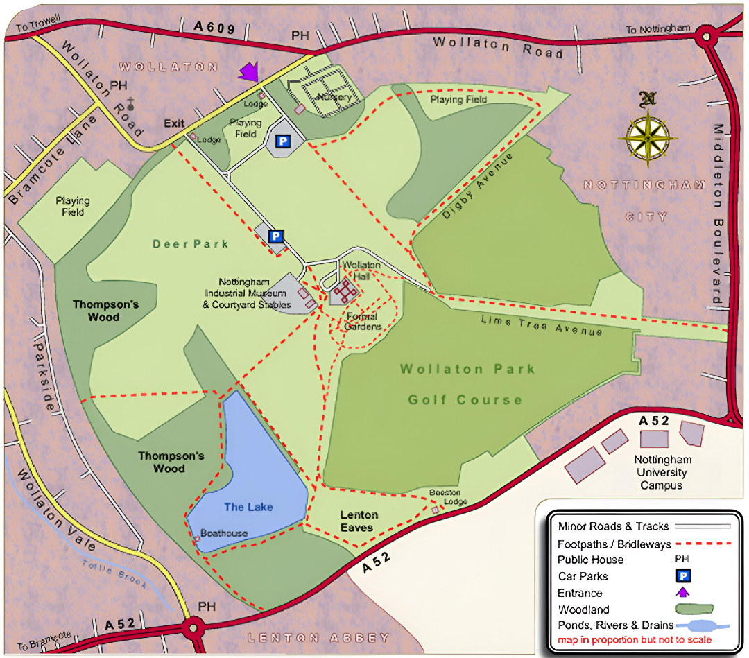 Wollaton Park, Nottingham, England, United Kingdom Seating Plan