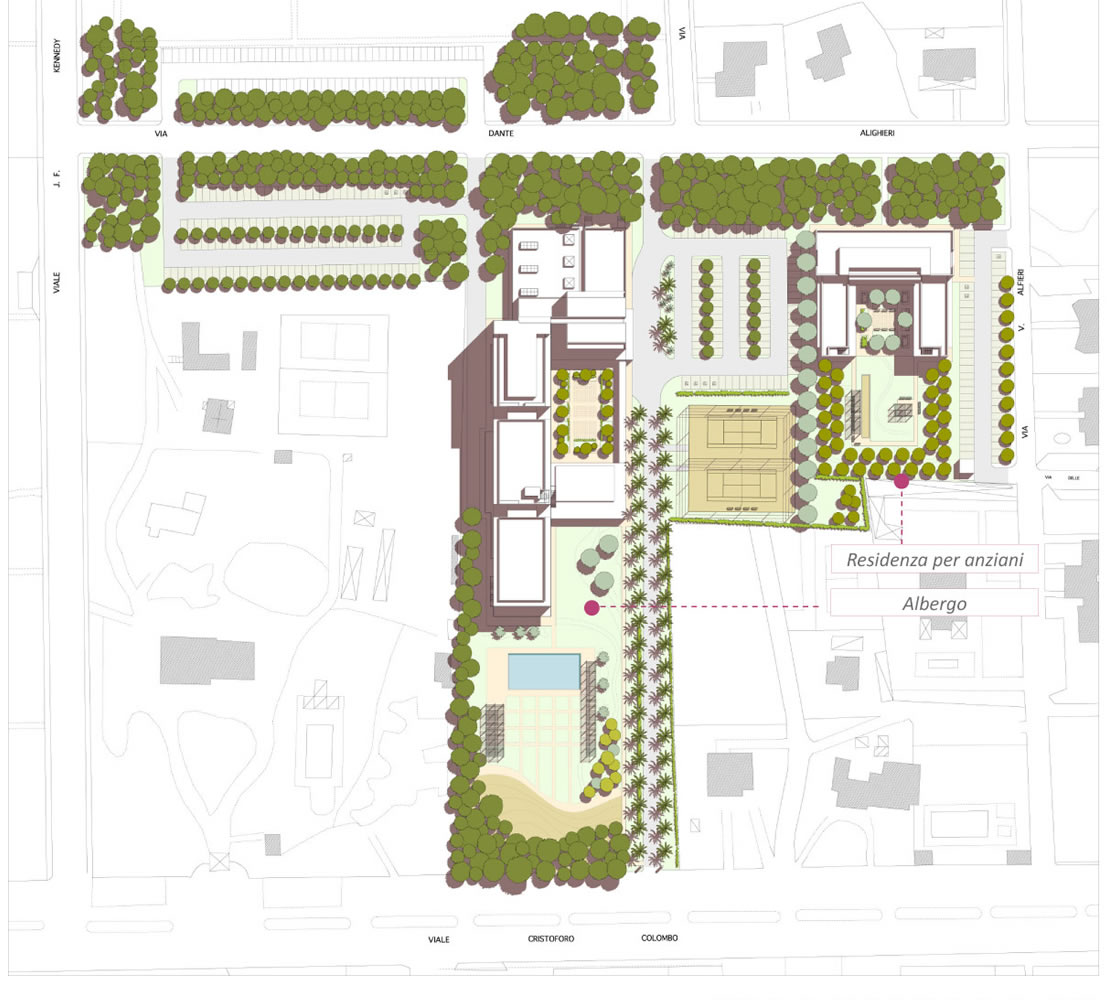 Parco BussolaDomani, Lucca, Italy, Italy Seating Plan