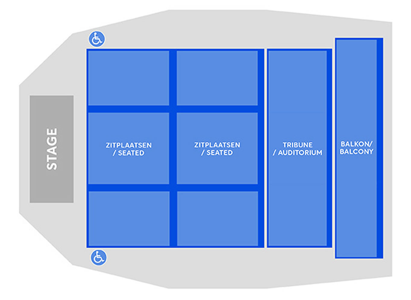 AFAS Dome, Merksem , Belgium Seating Plan