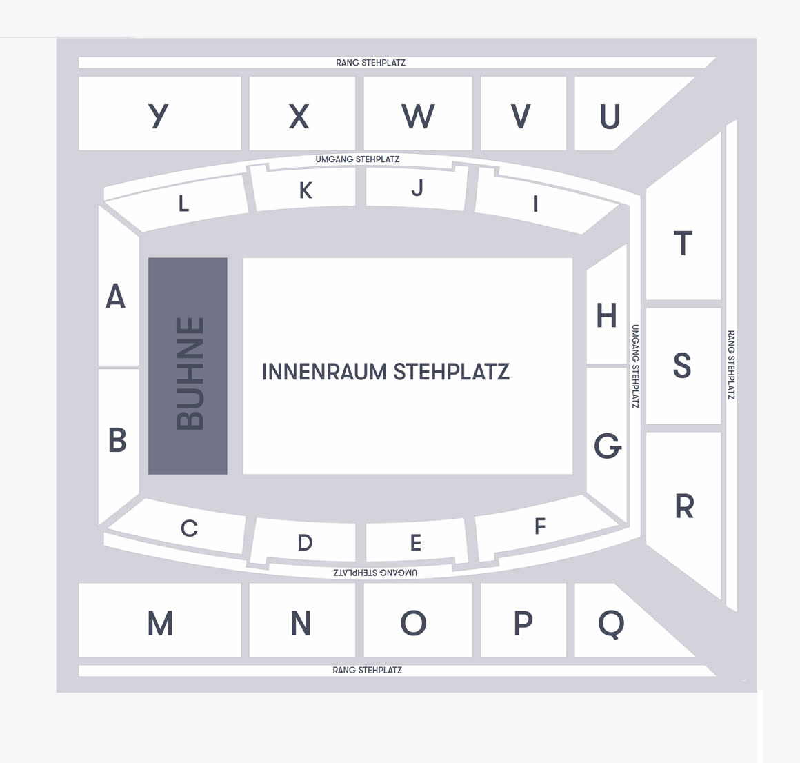 MaxSchmeling Halle, Berlin, Germany Seating Plan
