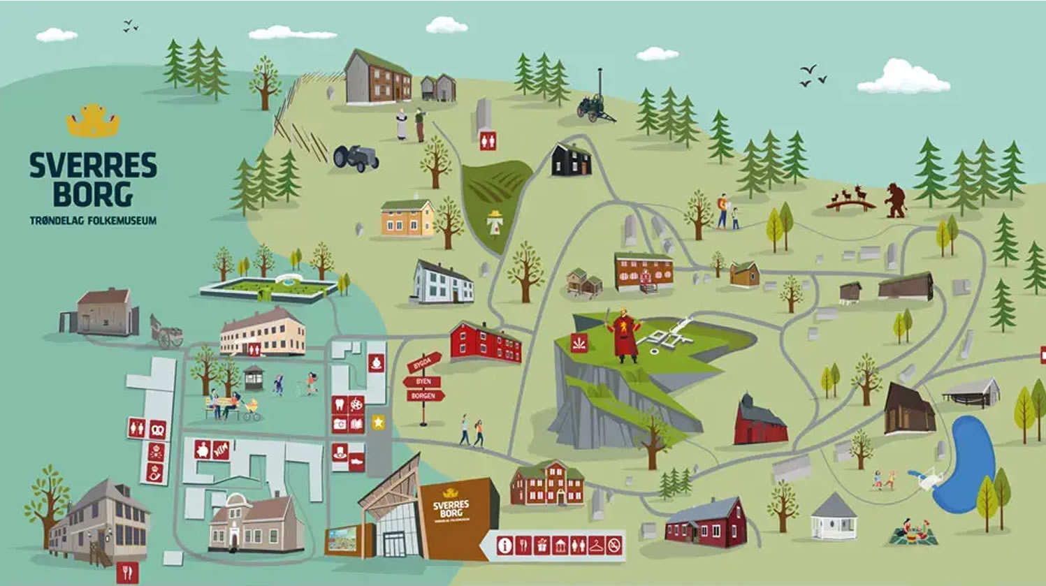 Trondelag Folk Museum, Trondheim, Norway , Norway Seating Plan