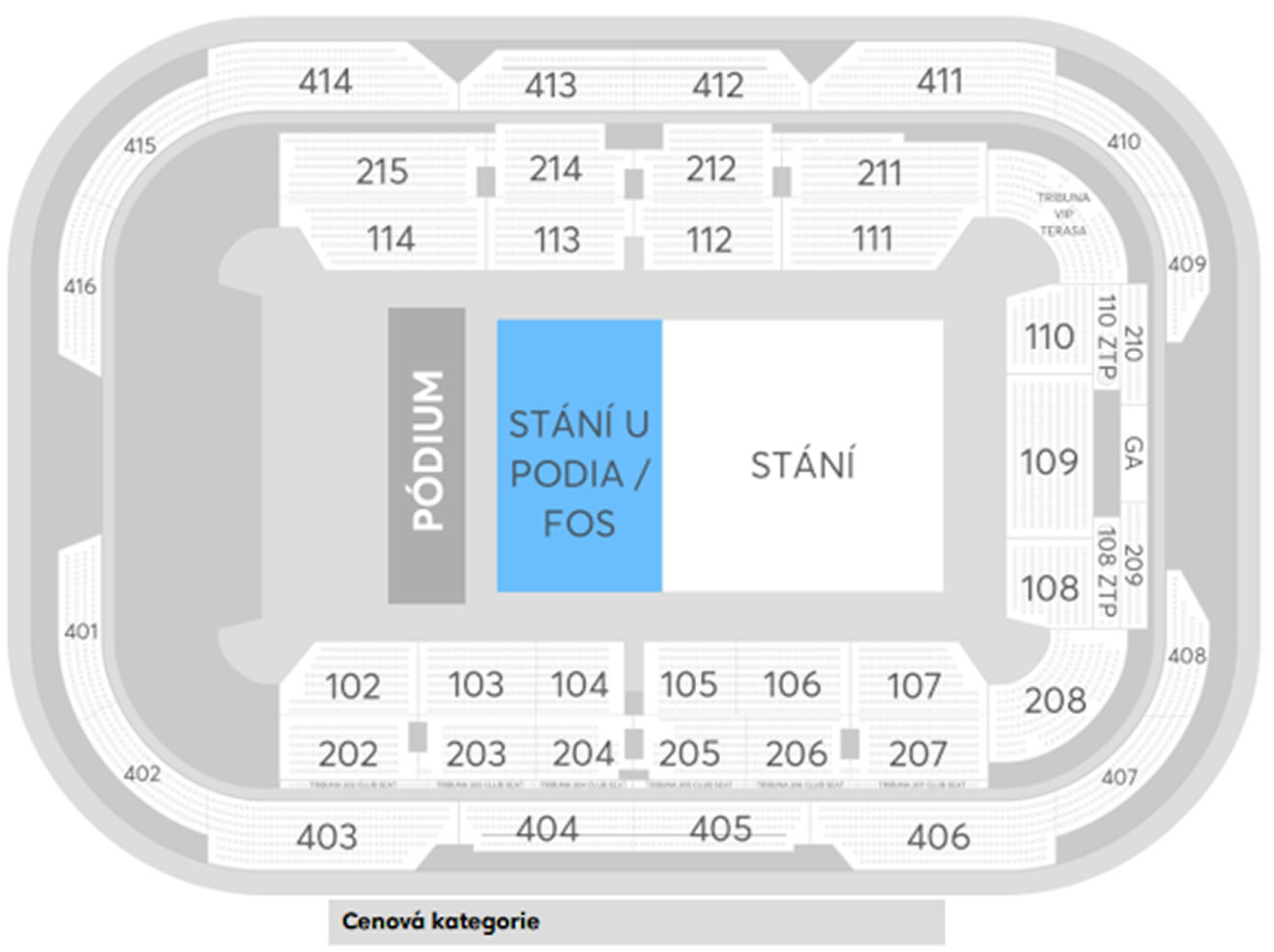 Enteria Arena, Pardubice, Czech Republic, Czech Republic Seating Plan