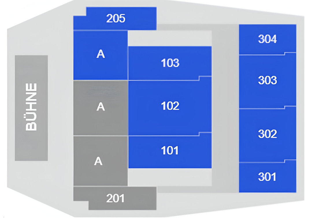 Uber Eats Music Hall, Berlin, Germany, Germany Seating Plan