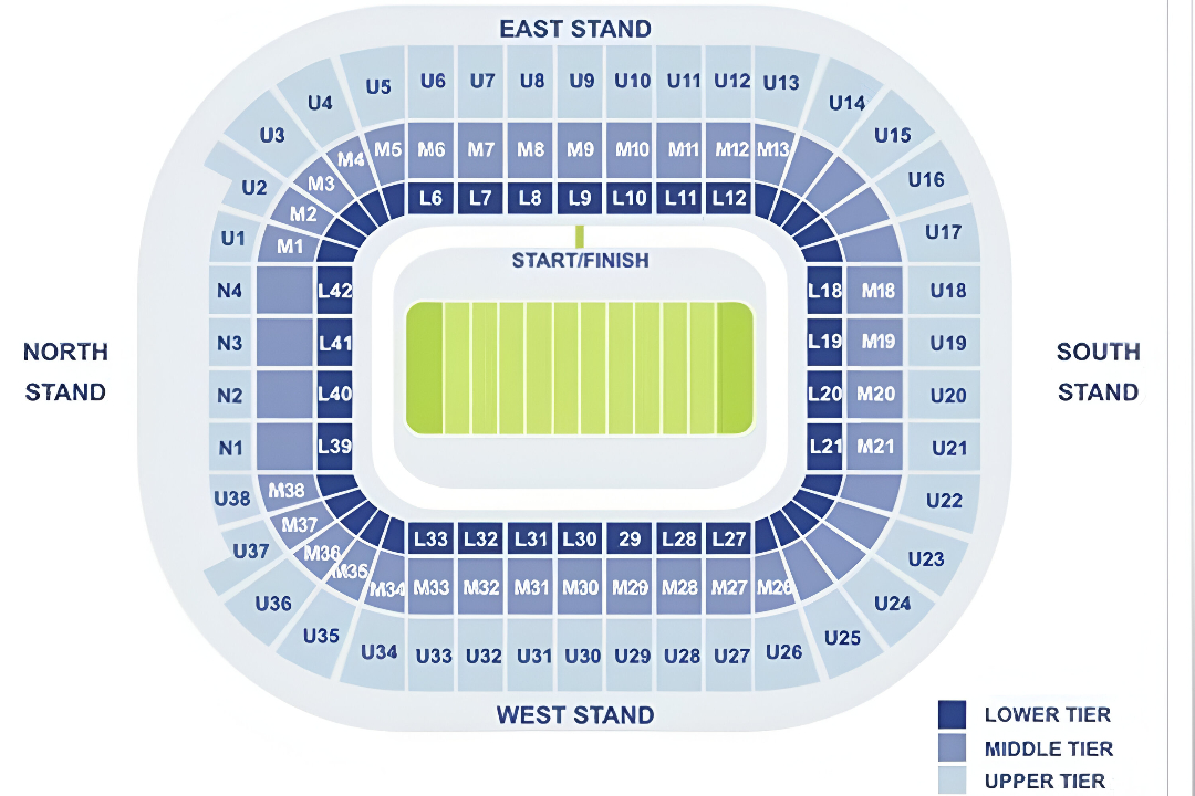 Principality stadium, Cardiff, Wales , United Kingdom Seating Plan