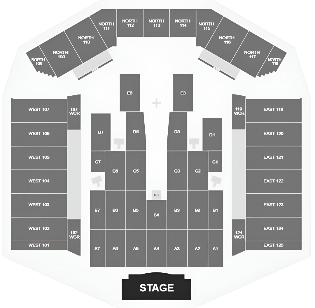 Rogers Stadium, Toronto, Ontario, Canada Seating Plan