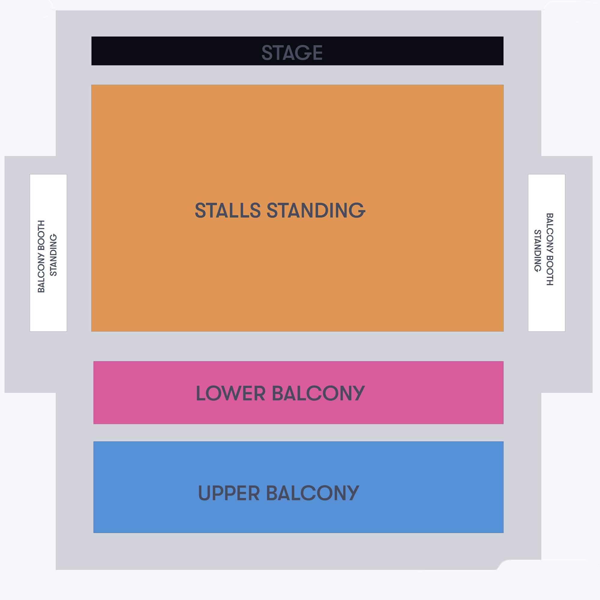 O2 Academy Glasgow, Glasgow, Scotland, United Kingdom Seating Plan