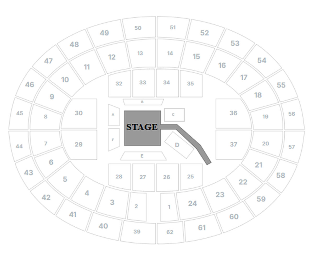 Olimpic Arena, Badalona, Barcelona, Spain Seating Plan