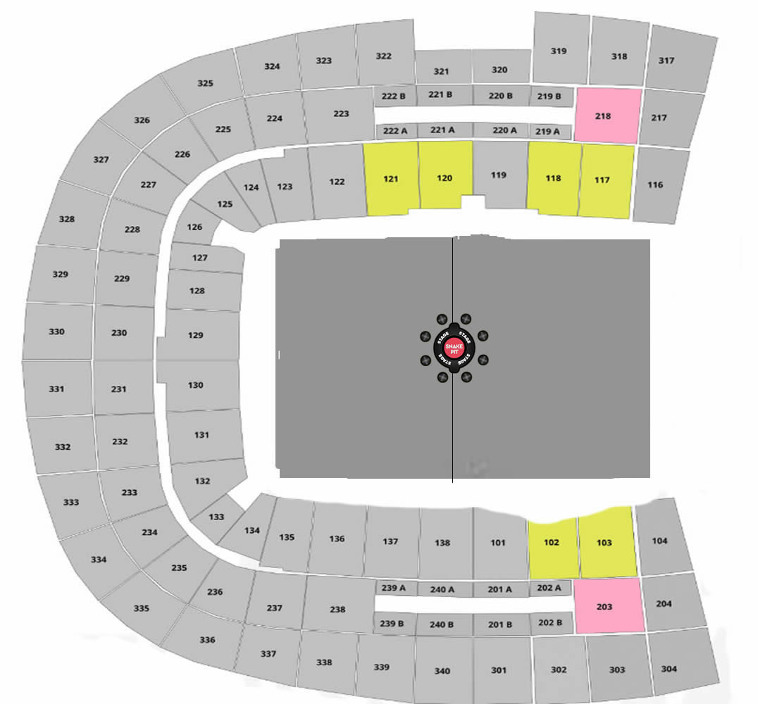 Puskas Arena, Budapest, Hungary Seating Plan