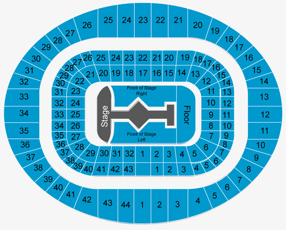 Estadio da Luz, Lisbon, Portugal Seating Plan