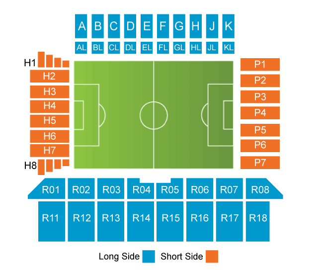 Craven Cottage, London, England, United Kingdom Seating Plan